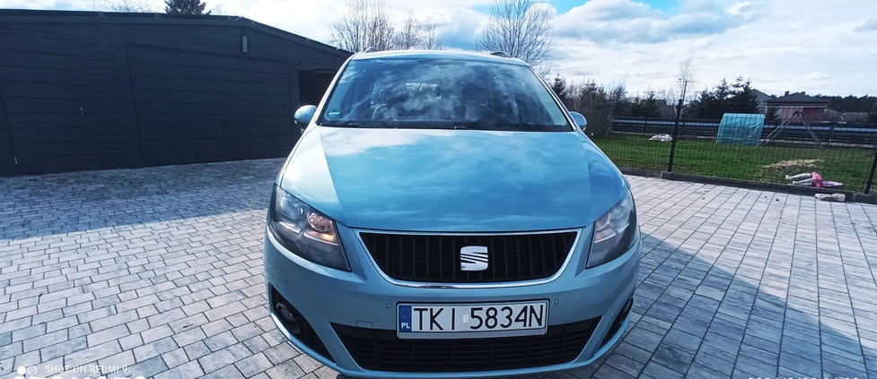 Seat Alhambra cena 29900 przebieg: 263682, rok produkcji 2011 z Daleszyce małe 596